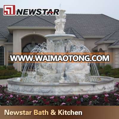 China hot sales top quality outdoor stone fountains for sale