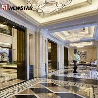 Newstar waterjet marble floor,marble flooring border designs,Marble Tile Floor Type Design Pattern