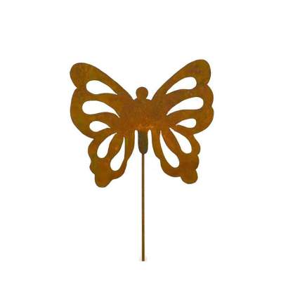 Hanssz Metal Home And Decoration Multi Season Butterfly Wholesale Garden Stake