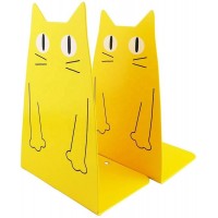 colorful bookends cat shape metal wire bookends elegant style