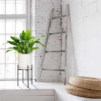 Mid Century Plant Stand Indoor Outdoor Metal Planter Pot Stand Suitable 8-10 Inch Planter, Metal Modern Decor Plant Pot Stand